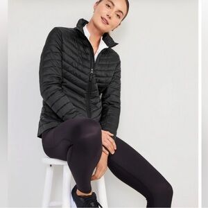 Old Navy Black Puffer Jacket